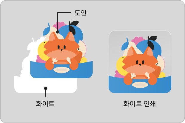 도안 예시 적용